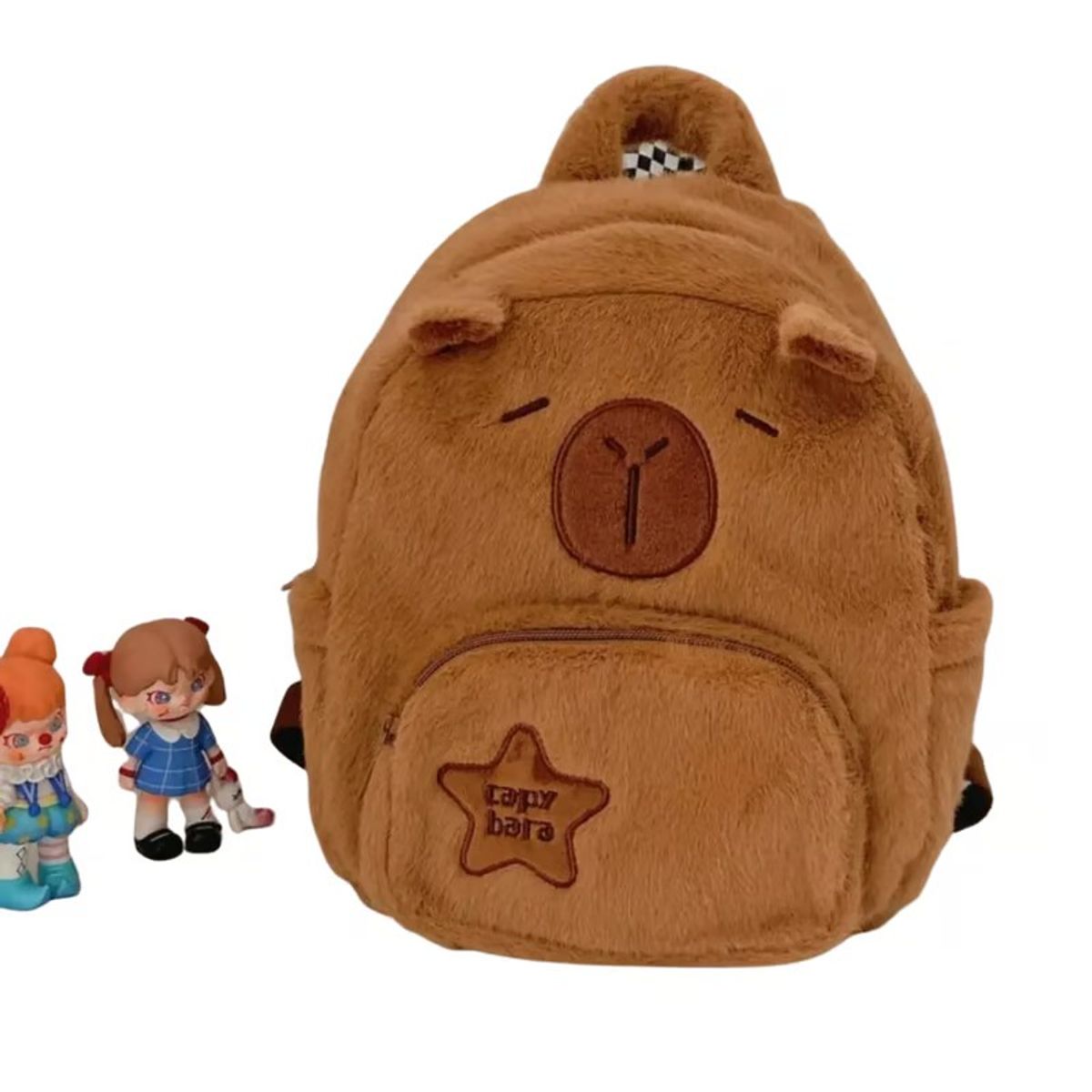 GENERICO - MOCHILA CAPIBARA FELPA