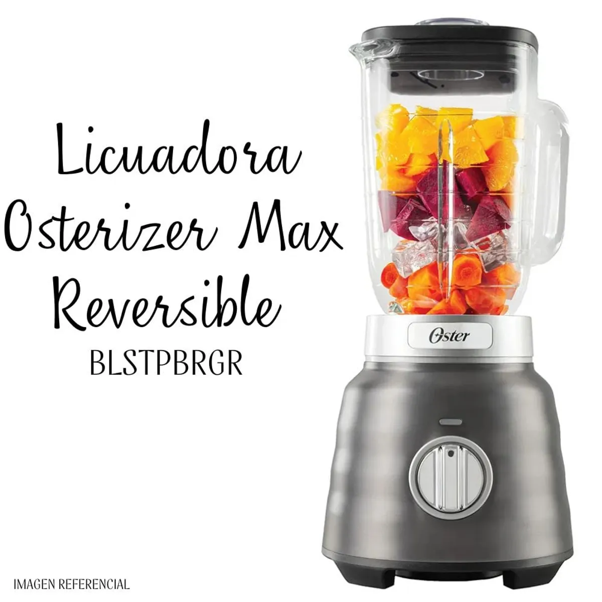 OSTER - Licuadora Osterizer Max Reversible 1 .75lts BLSTPBRGR- Negro