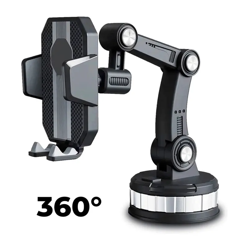 SEISA - Holder Celular Soporte Para Teléfono en Auto Inclinable Premium