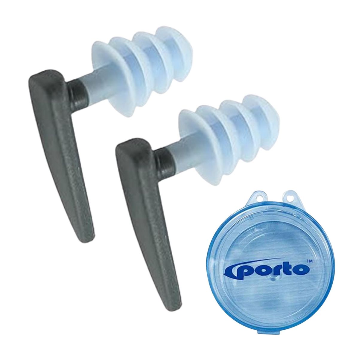 PORTO - TAPONES PARA OÍDOS DE SILICONA REUSABLE NATACIÓN PORTO