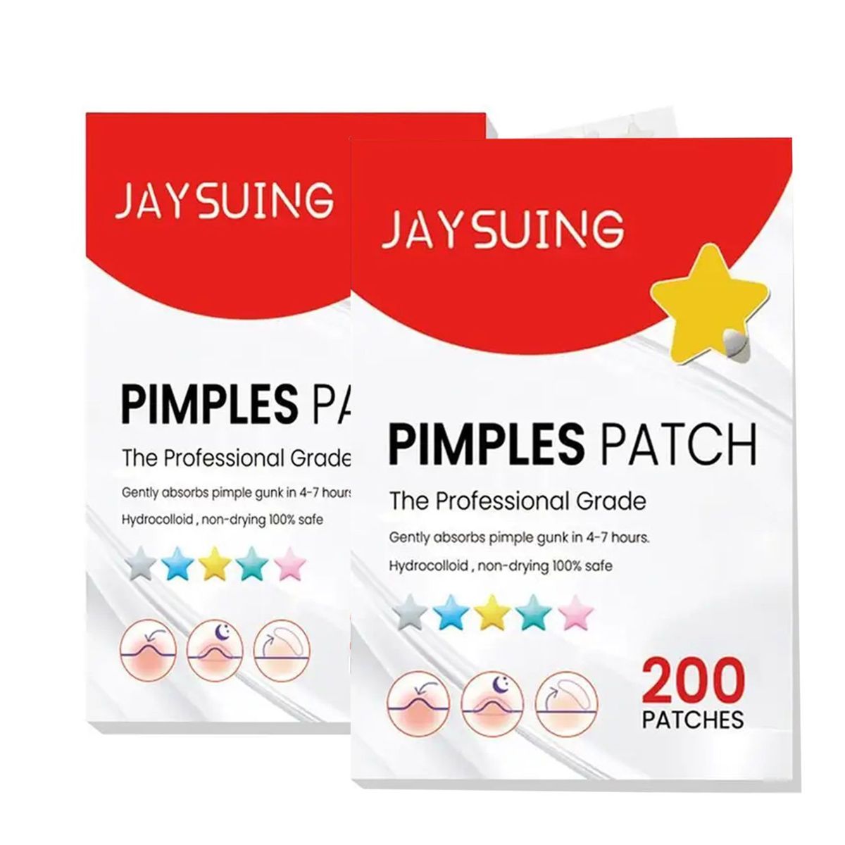 GENERICO - PIMPLE PATCH elimina acné  y barros 400 estrellitas