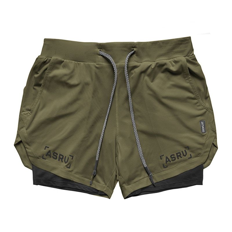 GENERICO - SHORT DEPORTIVO HOMBRE ASRU-SHORT GYM- ROPA DEPORTIVA HOMBRE