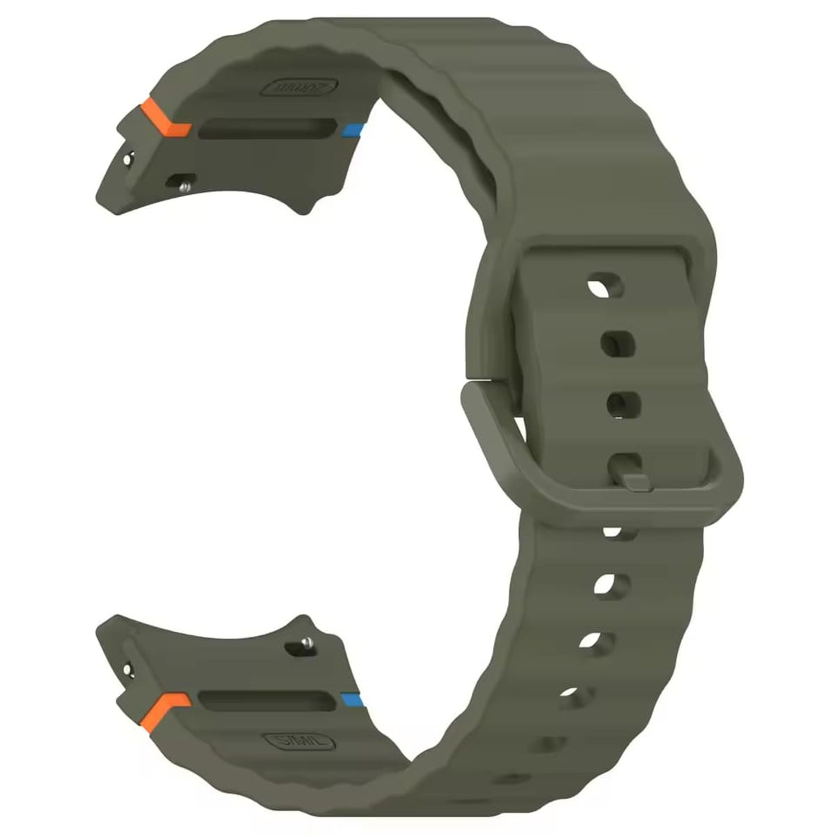 GENERICO - CORREA DE SILICONA PARA SAMSUNG WATCH 4-5-6-7-FE VERDE