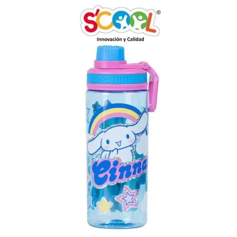 SCOOL - Bot. Pc 500 ml c/Tapa Rosca Cinnamoroll