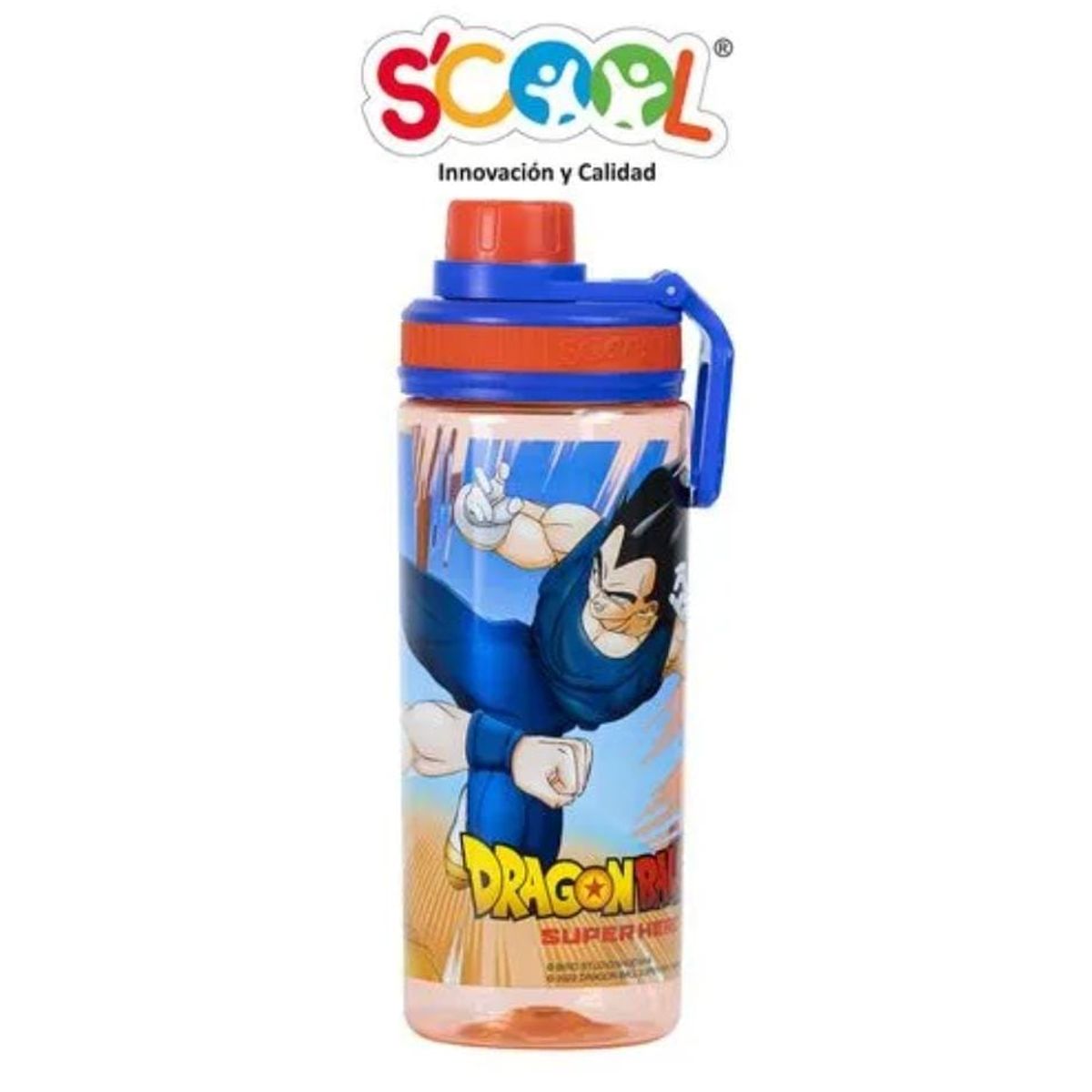 SCOOL - Bot. Pc 500 ml c/Tapa Rosca Dragon Ball