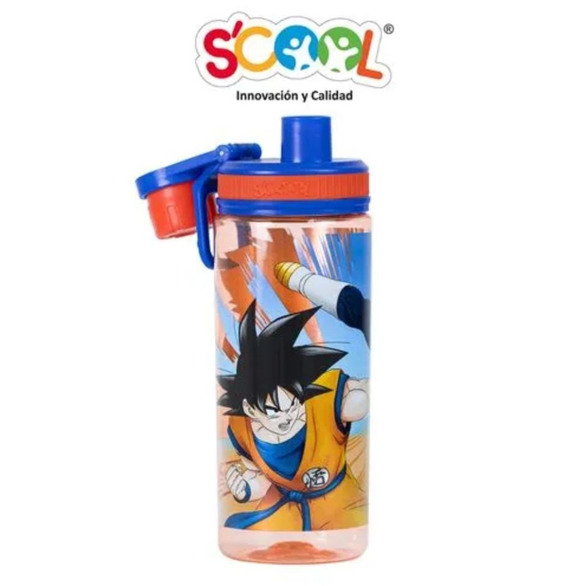 SCOOL - Bot. Pc 500 ml c/Tapa Rosca Dragon Ball
