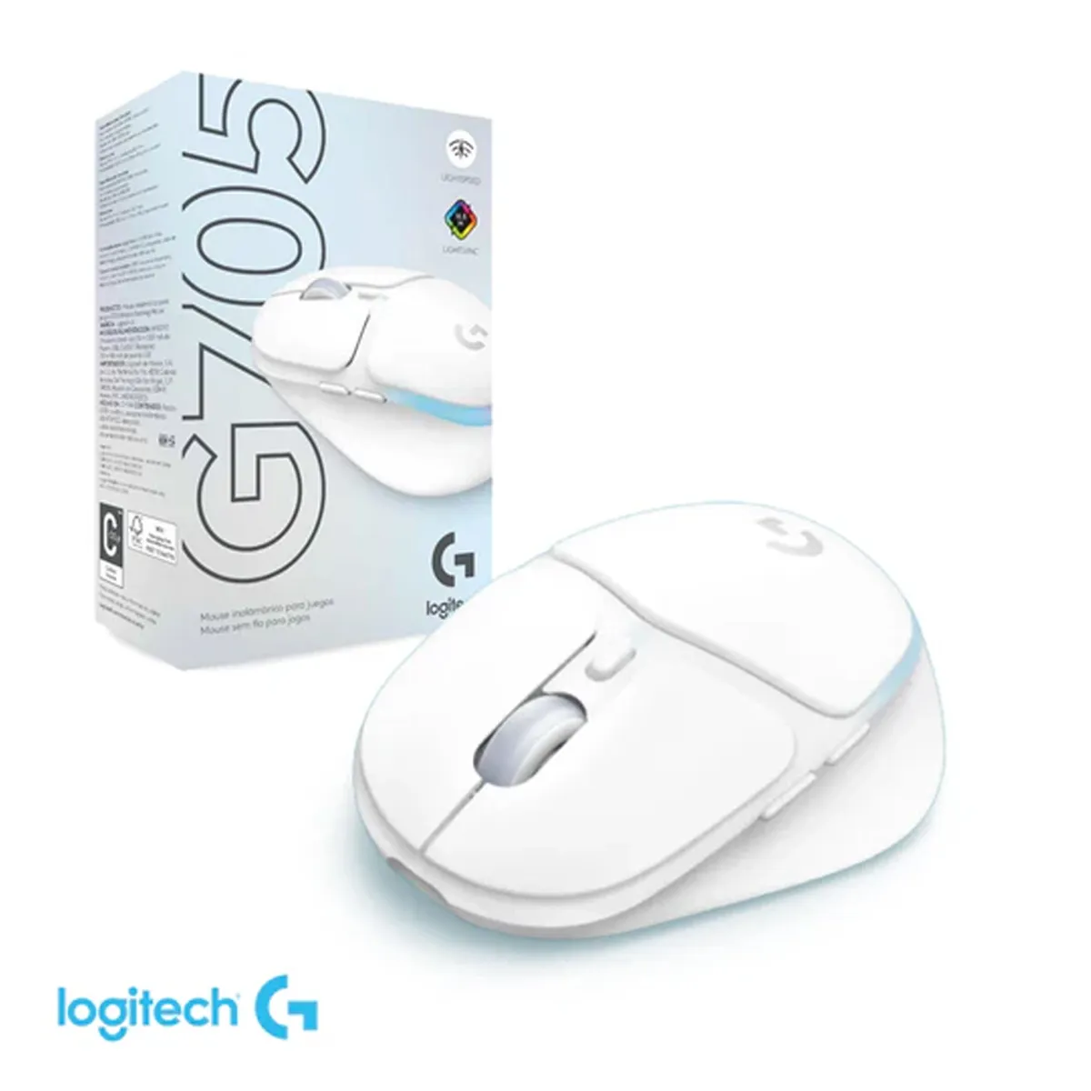 LOGITECH - MOUSE LOGITECH G705 LIGTHSPEED WIRELESS LIGHTSYNC RGB WHITE
