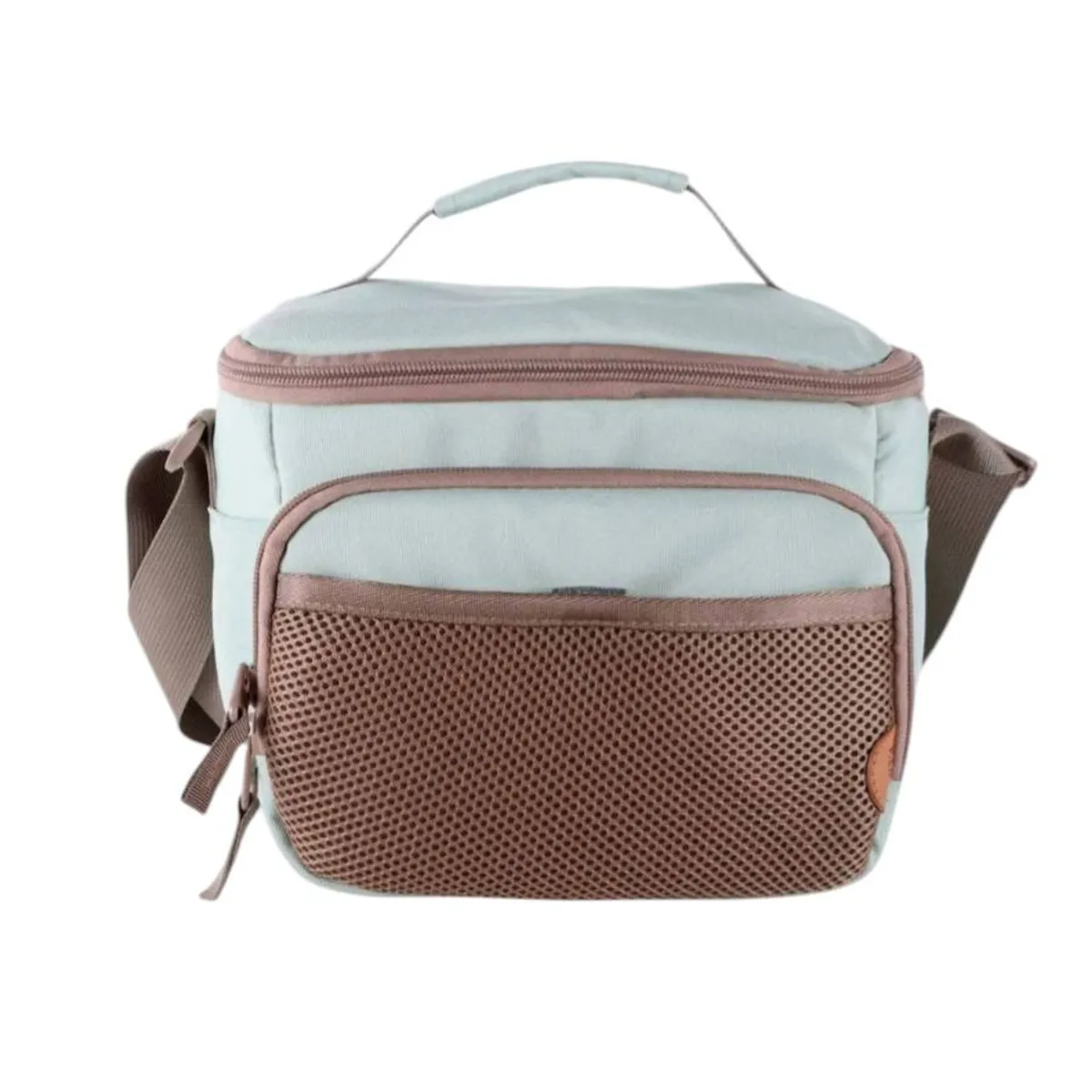 PORTA - LONCHERA PORTA ORIGINAL CHOMSKY VERDE CLARO MARRON