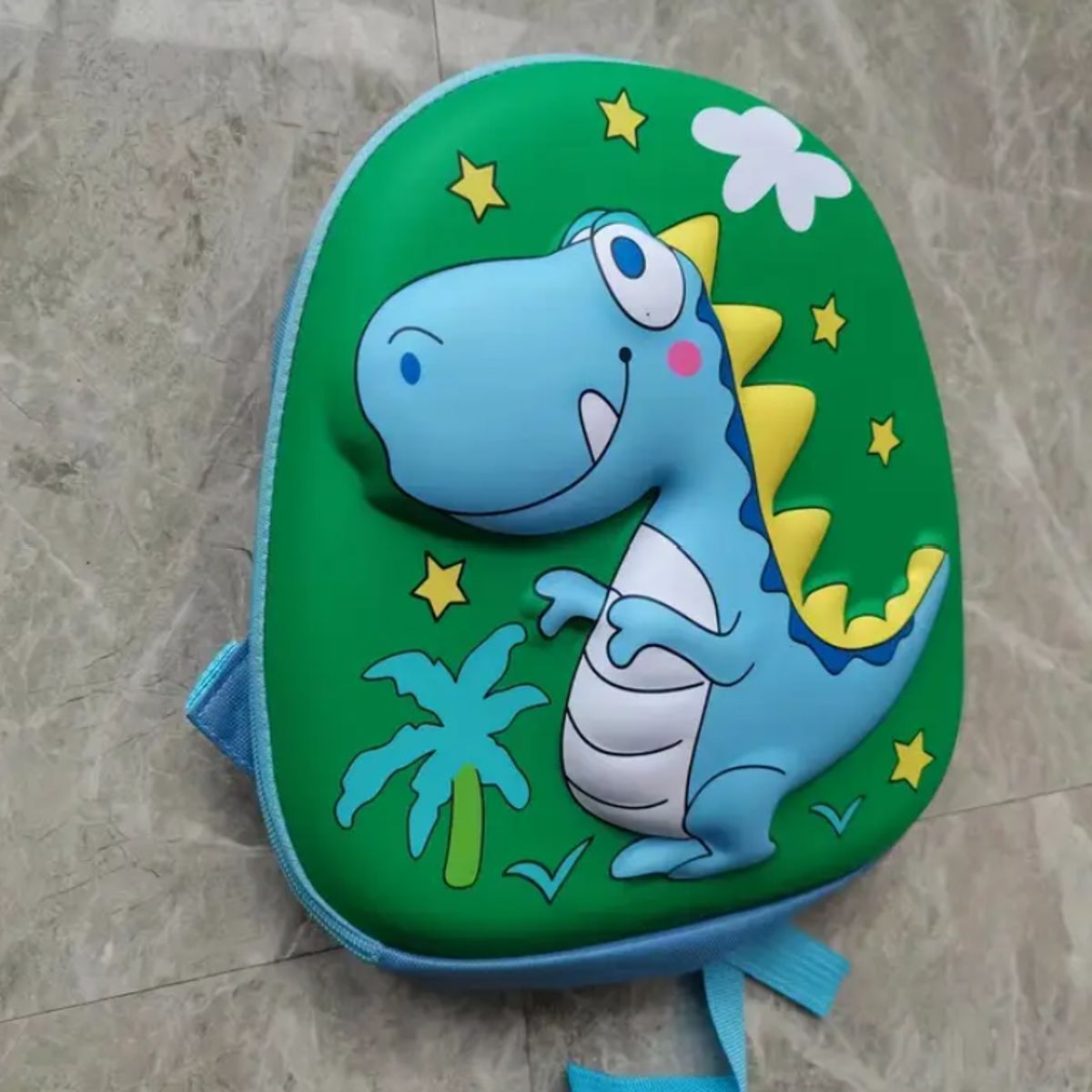 GENERICO - MOCHILA DINOSAURIO 3D ALTO RELIEVE ROJO