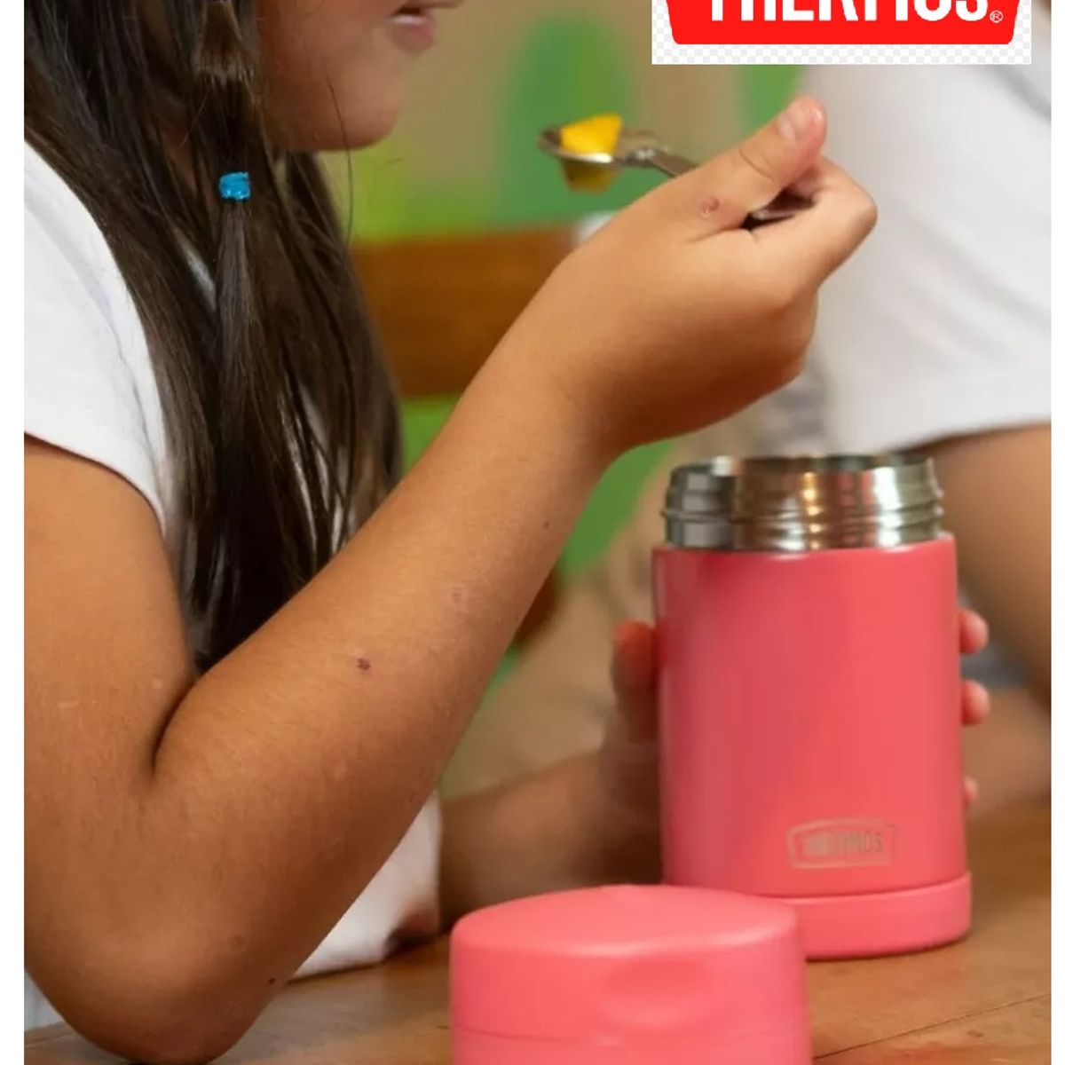 THERMOS - THERMO DE  COMIDA  ACERO INOX - 470ML PINK
