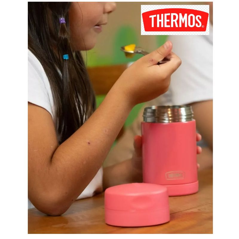 THERMOS - THERMO DE  COMIDA  ACERO INOX - 470ML PINK