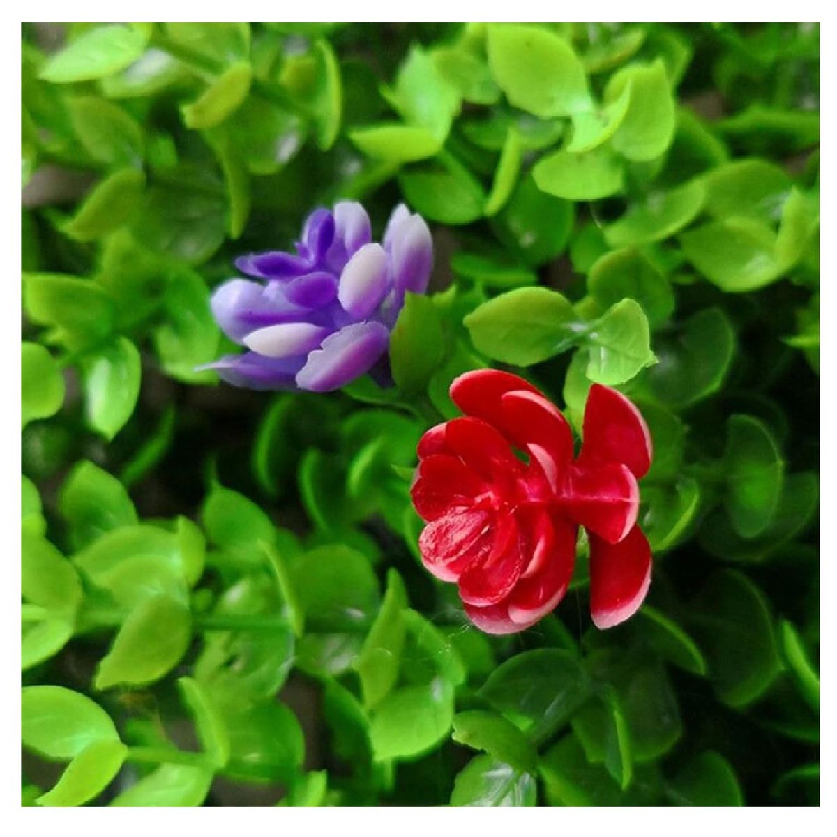 GENERICO - Panel Planta Artificial de Pared 40 x 60 cm Grass Césped Flores 1 pza