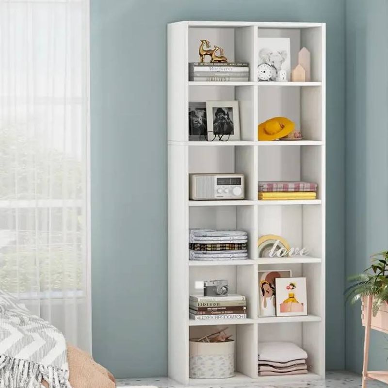 NACION MUEBLES - LIBRERO NACION MUEBLES CINTHIA COLOR BLANCO