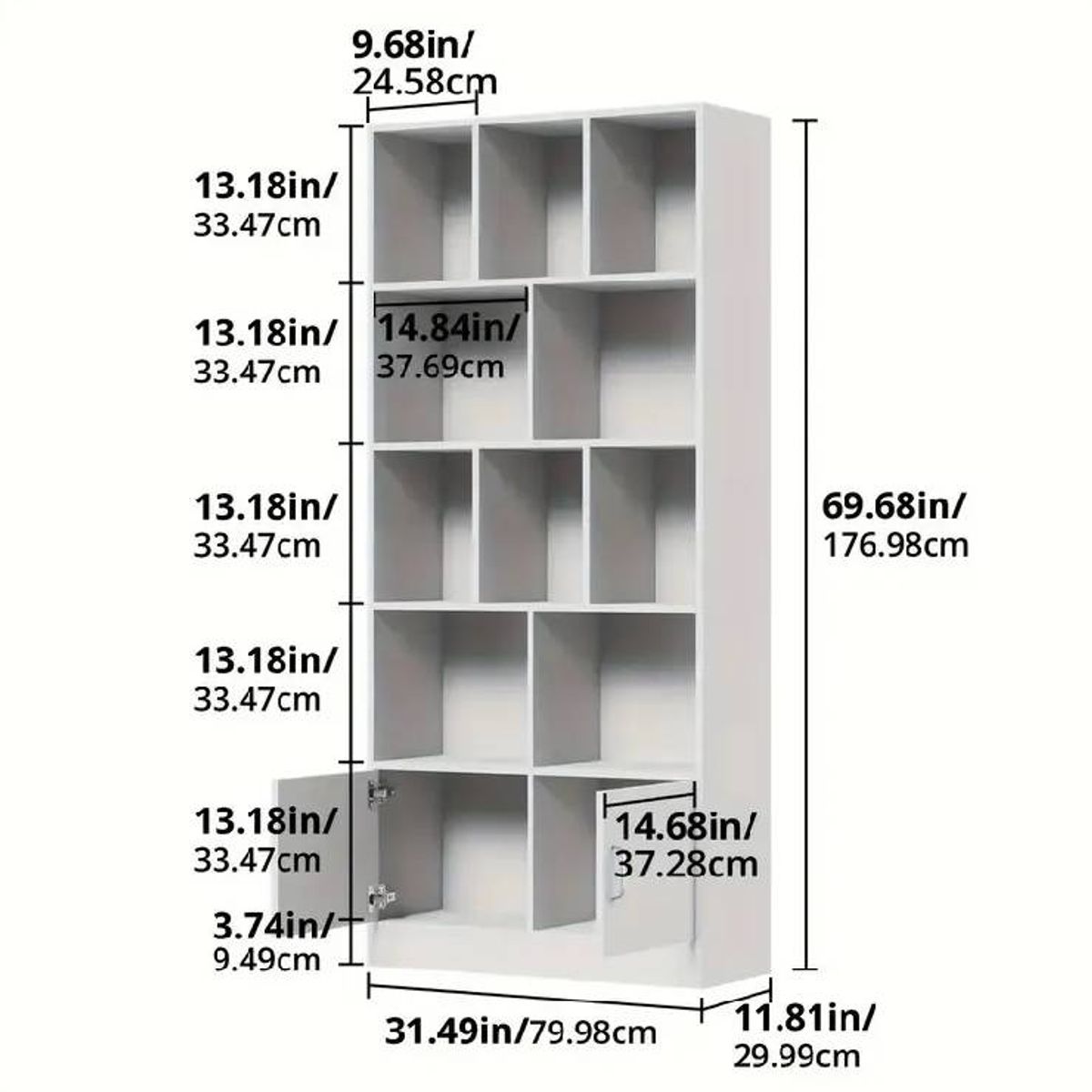 NACION MUEBLES - LIBRERO NACION MUEBLES JUAN RICHARD NEGRO