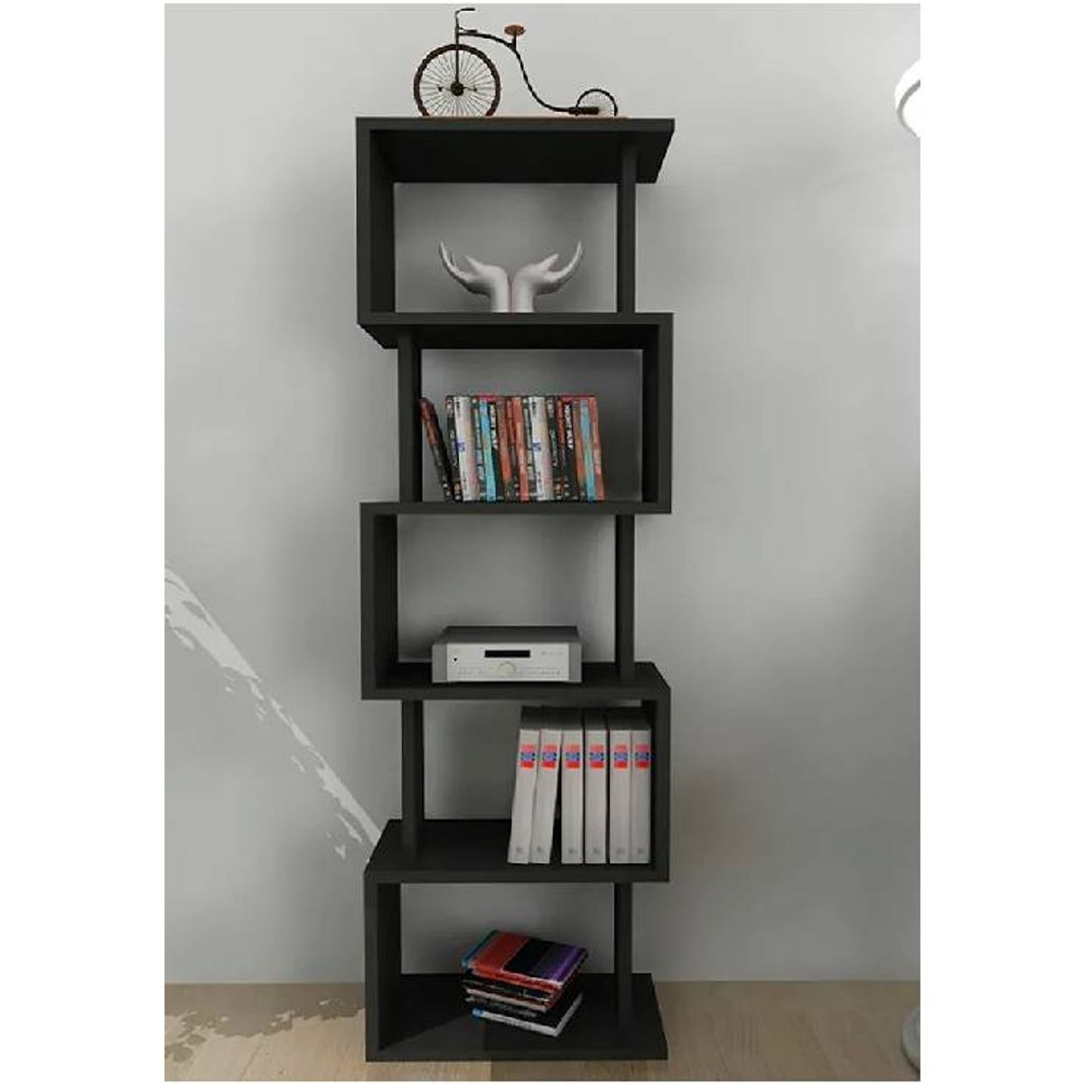 NACION MUEBLES - LIBRERO NACION MUEBLES ADA NEGRO