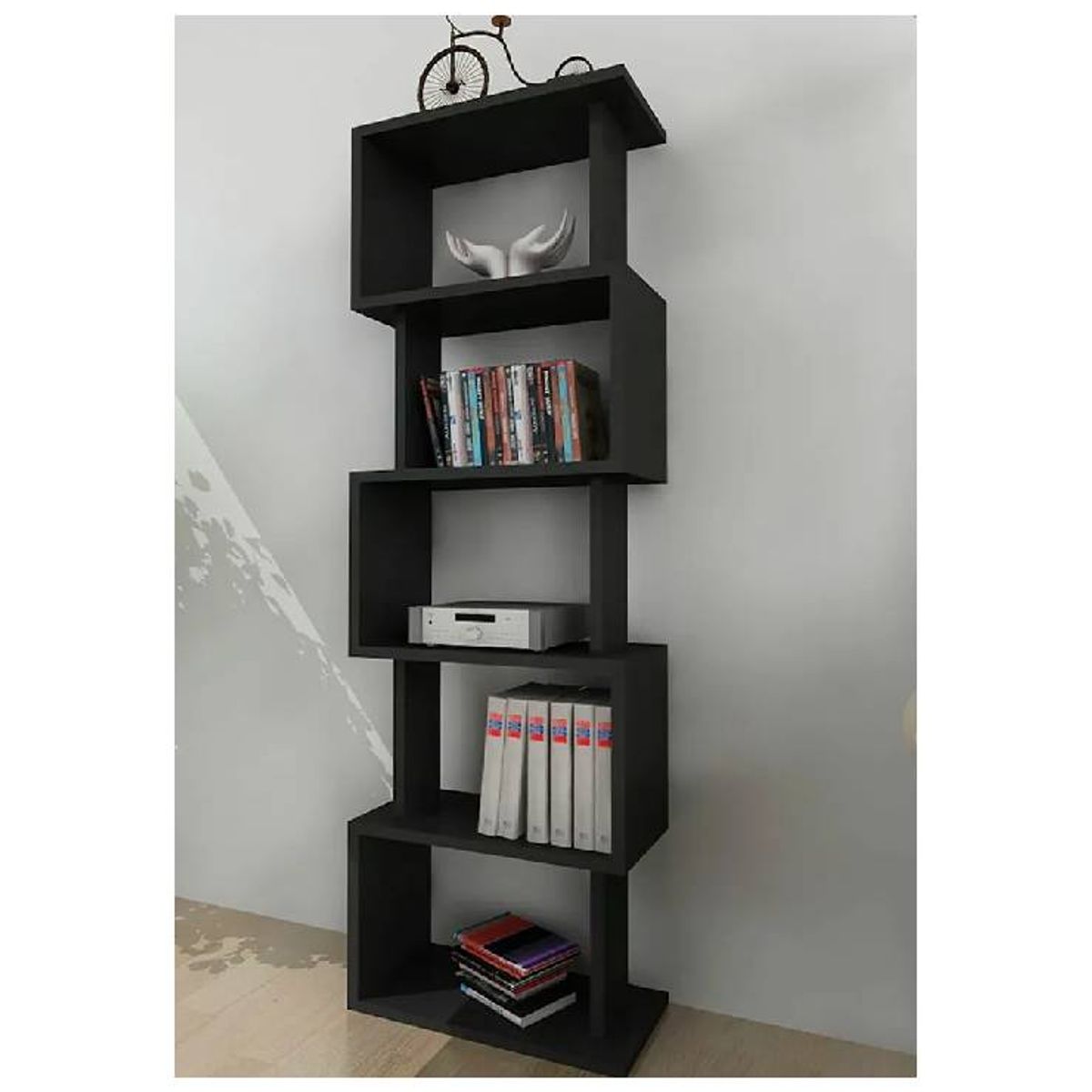 NACION MUEBLES - LIBRERO NACION MUEBLES ADA NEGRO