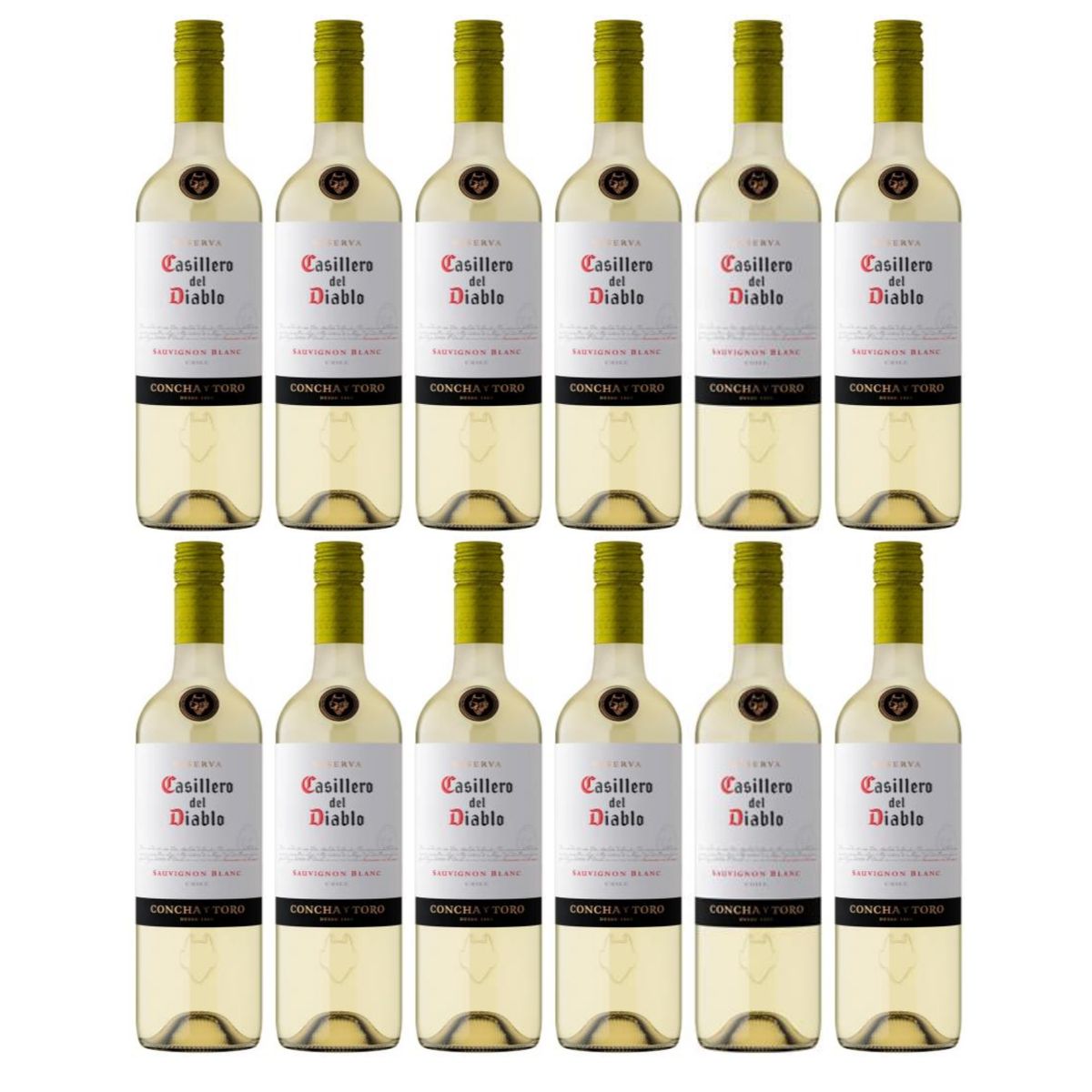 CASILLERO DEL DIABLO - Vino Casillero del Diablo Sauvignon Blanc 750ml - 12 UND