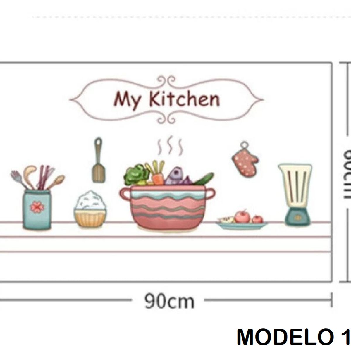 GENERICO - Pegatinas de pared para cocina