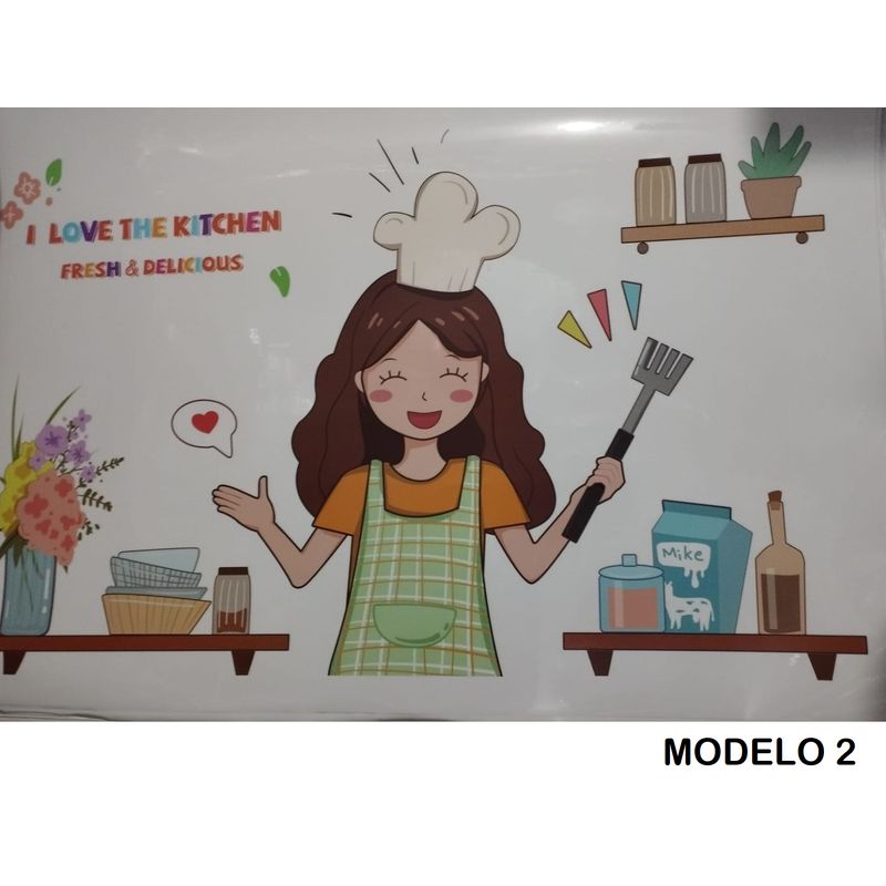 GENERICO - Pegatinas de pared para cocina