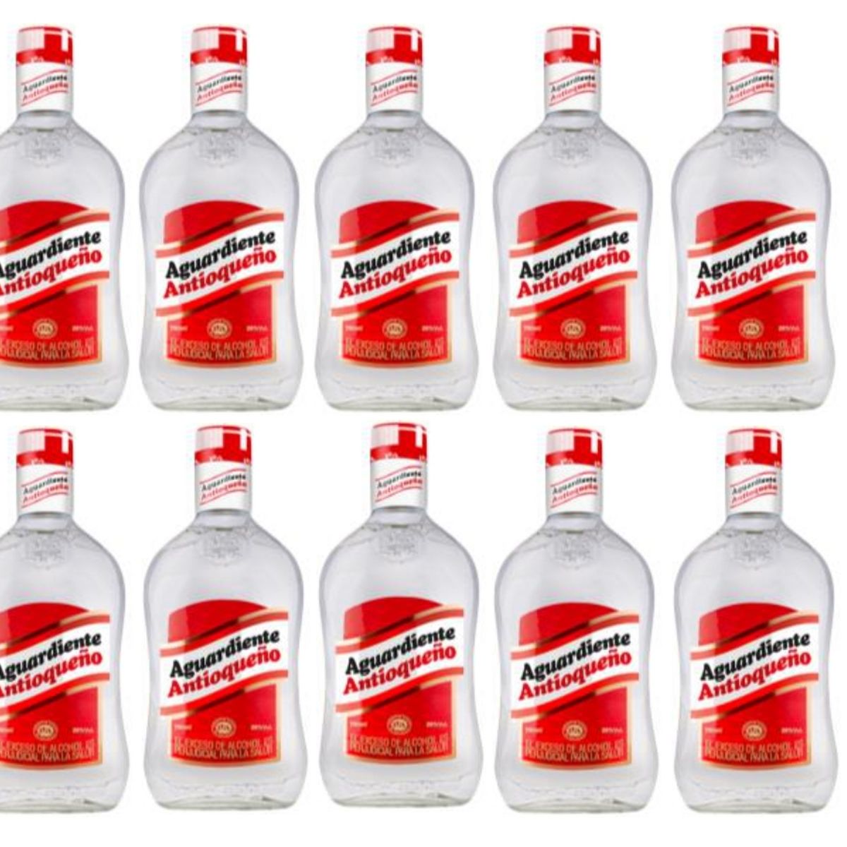 GENERICO - Aguardiente Antioqueño Rojo 750ml - 12 UND