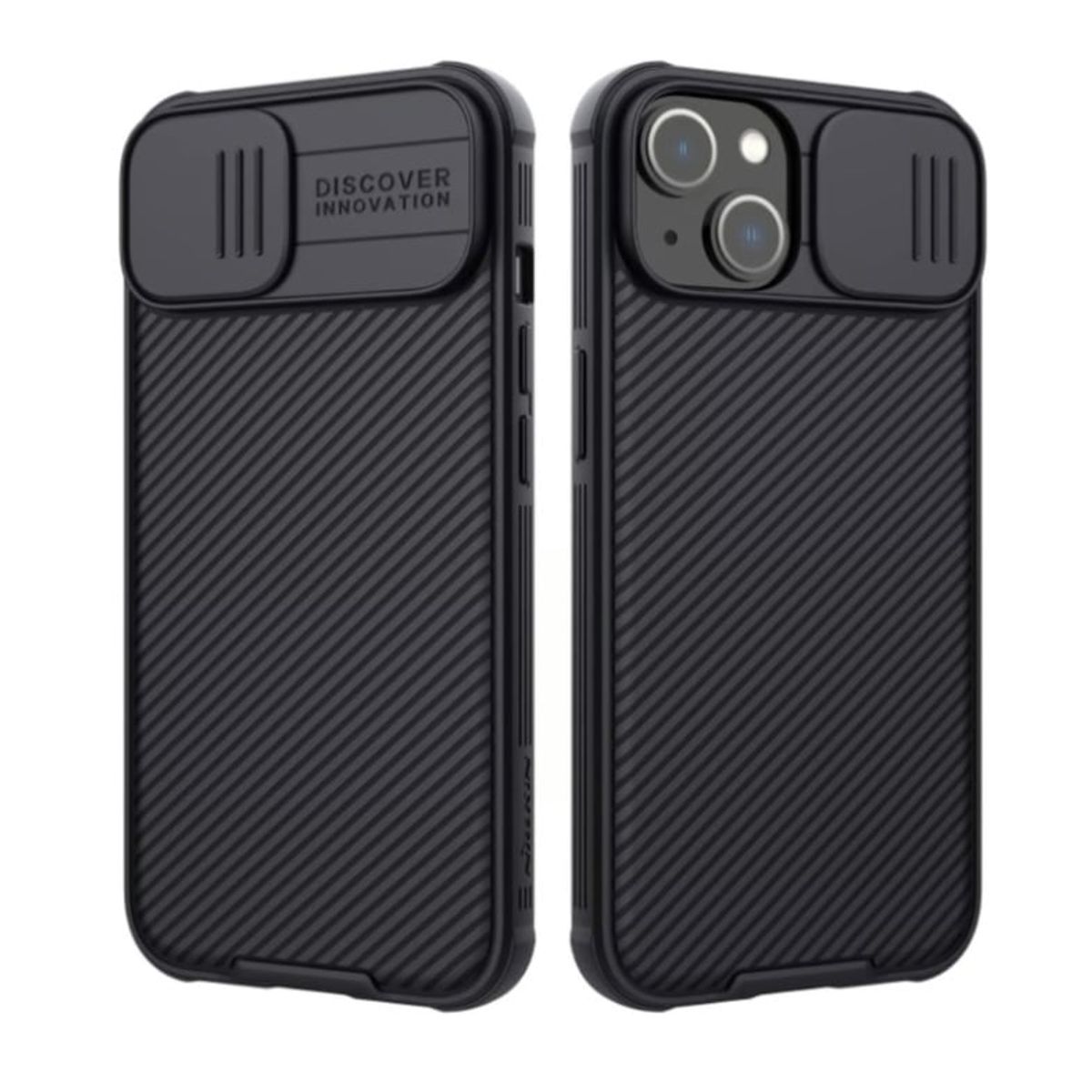 NILLKIN - Case Funda celular IPHONE 14 y 13 NILLKIN Camshield anticaídas