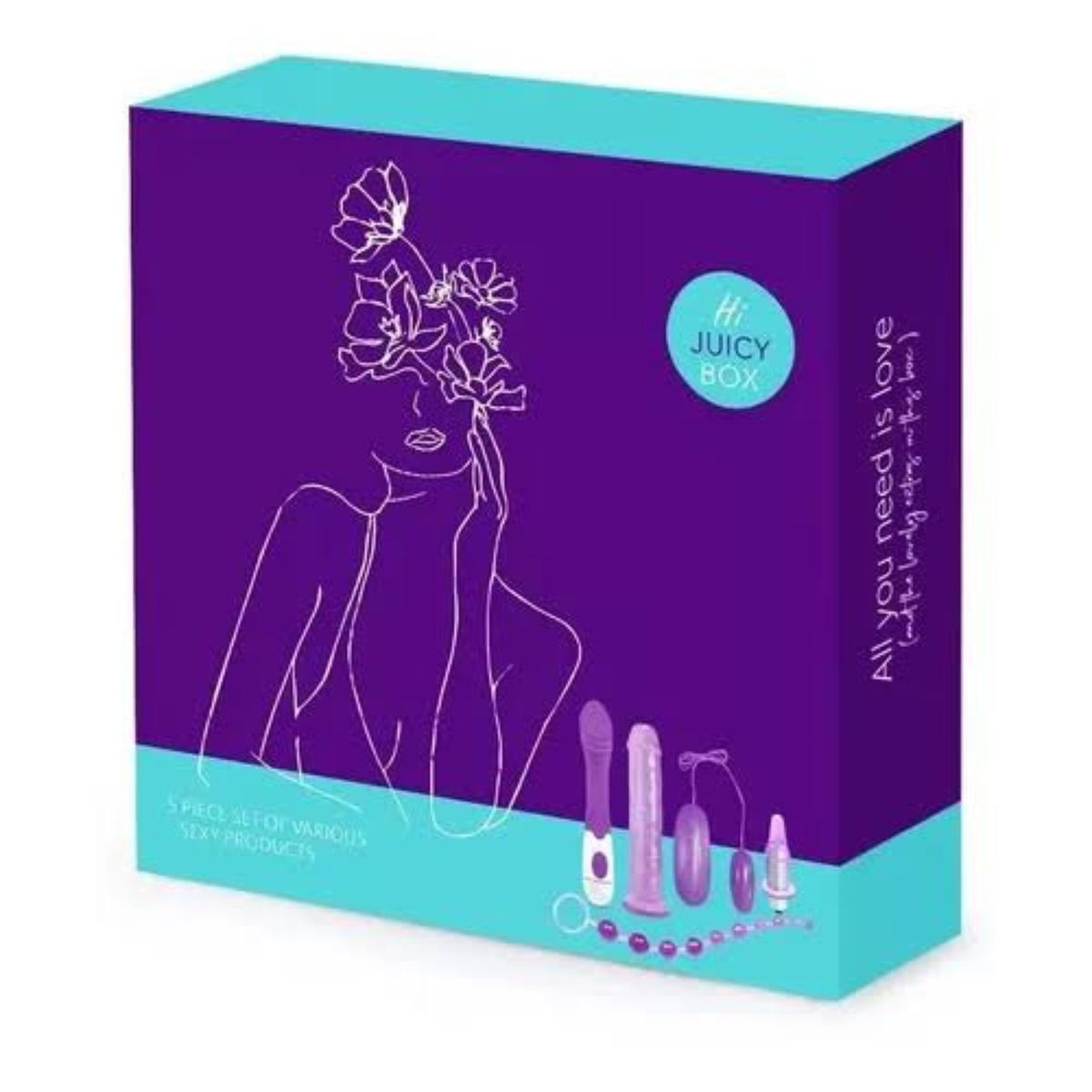 GENERICO - Set de juguetes para adultos consoladores y vibradores juicy box