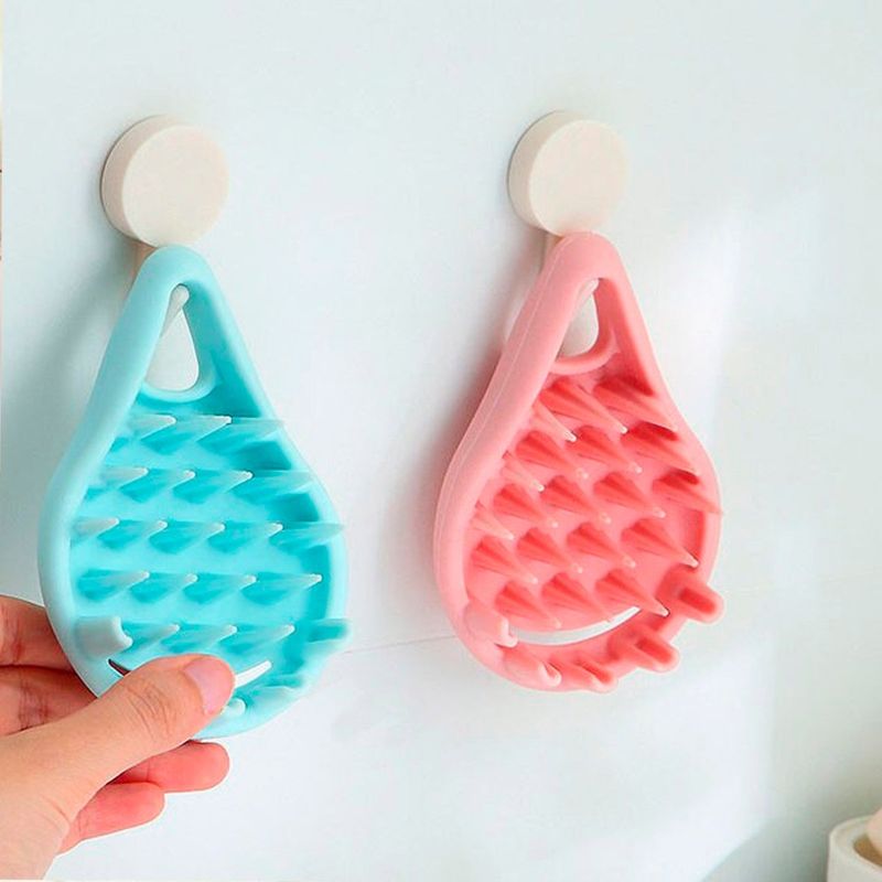 GENERICO - Pack de 2 Peines Masajeador para Cuero Cabelludo