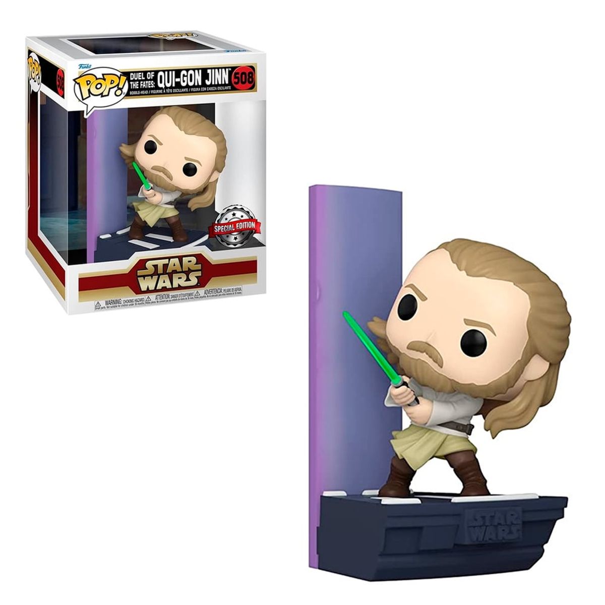 FUNKO - Funko Pop Qui Gon Jinn Star Wars