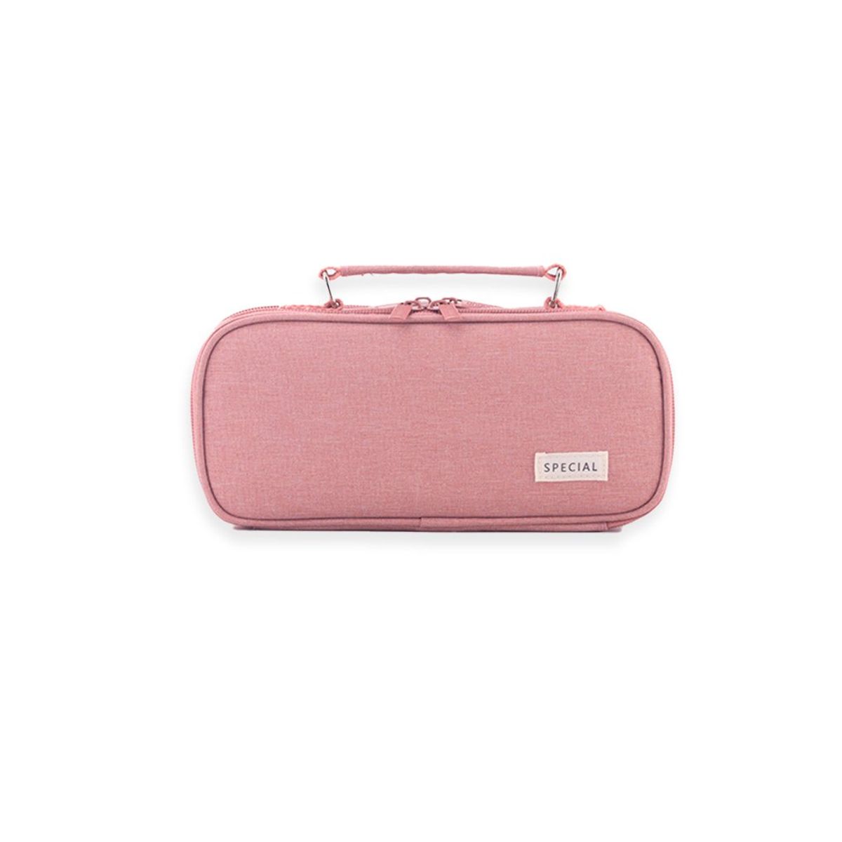 GENERICO - Cartuchera Biella Rosa Oscuro