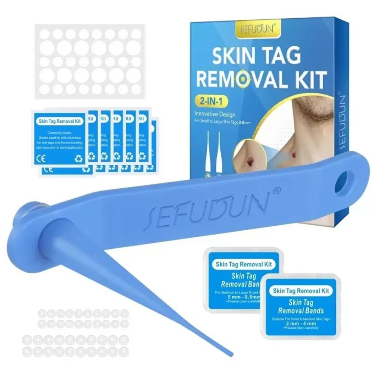 GENERICO - set de herramientas elimina Verrugas vph papilomas