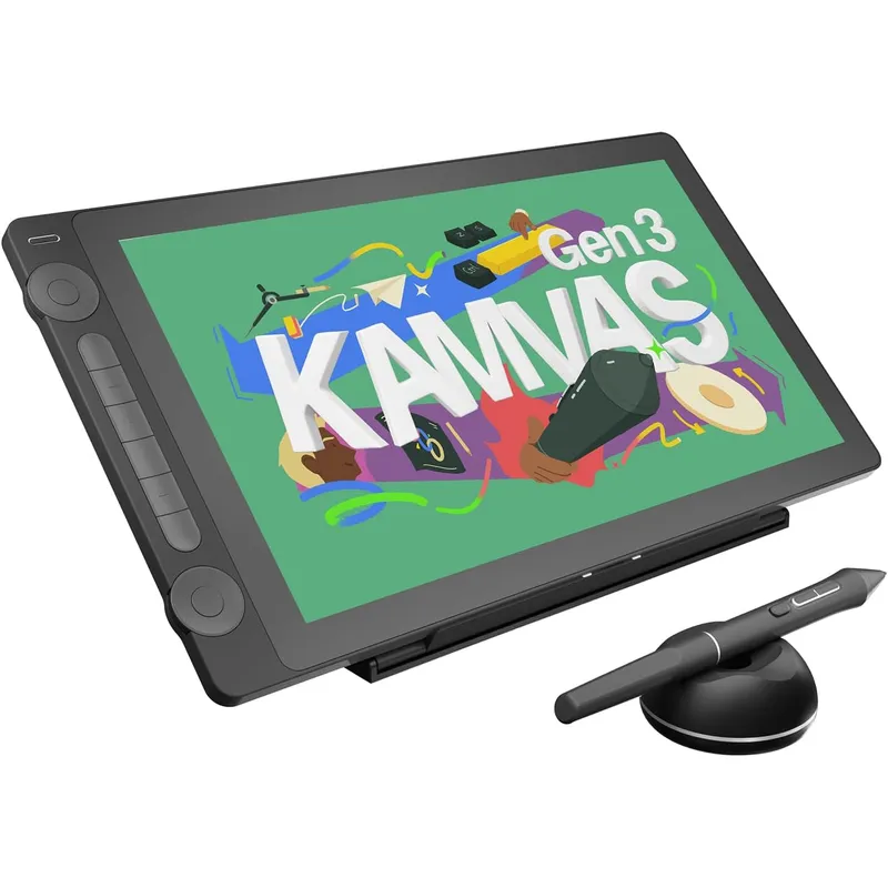 HUION - HUION KAMVAS 16 Gen 3 tableta de dibujo con pantalla