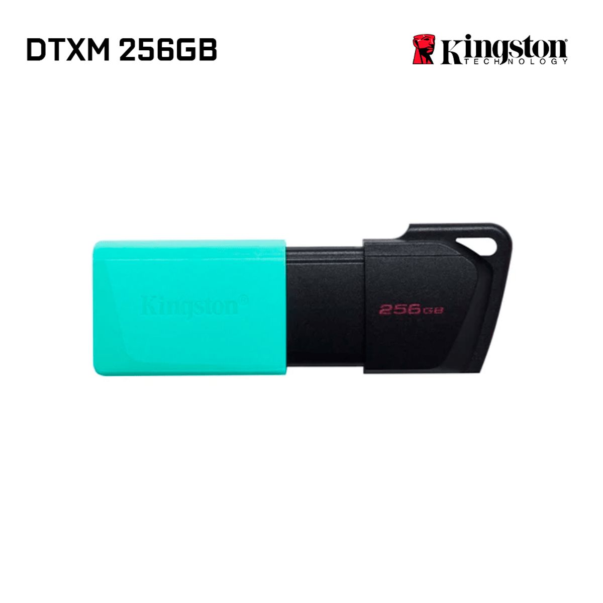 KINGSTON - Memoria Kingston USB DTXM 256Gb 3.2 Negro/Verde