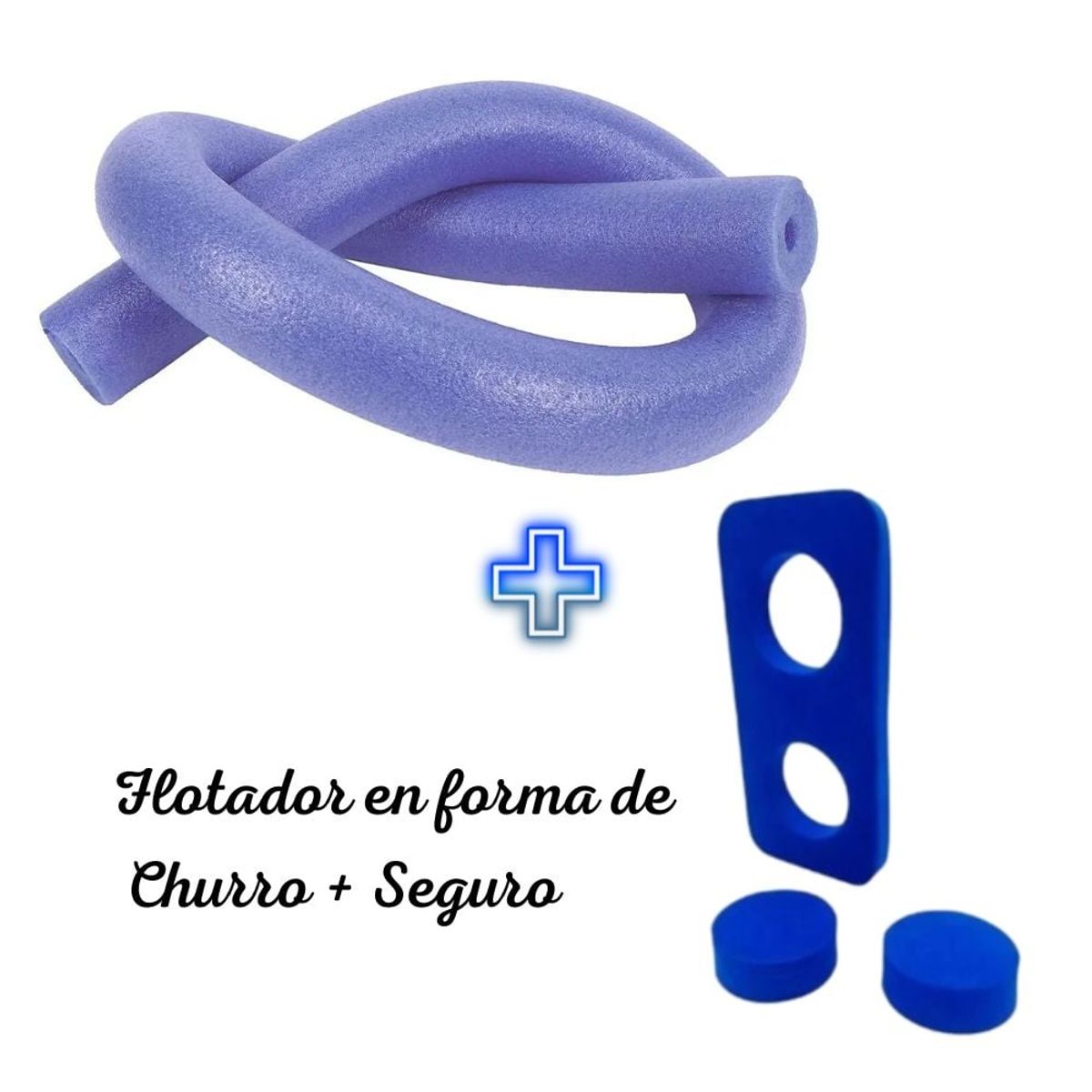 GENERICO - Churro De Espuma Flotante Con Seguro