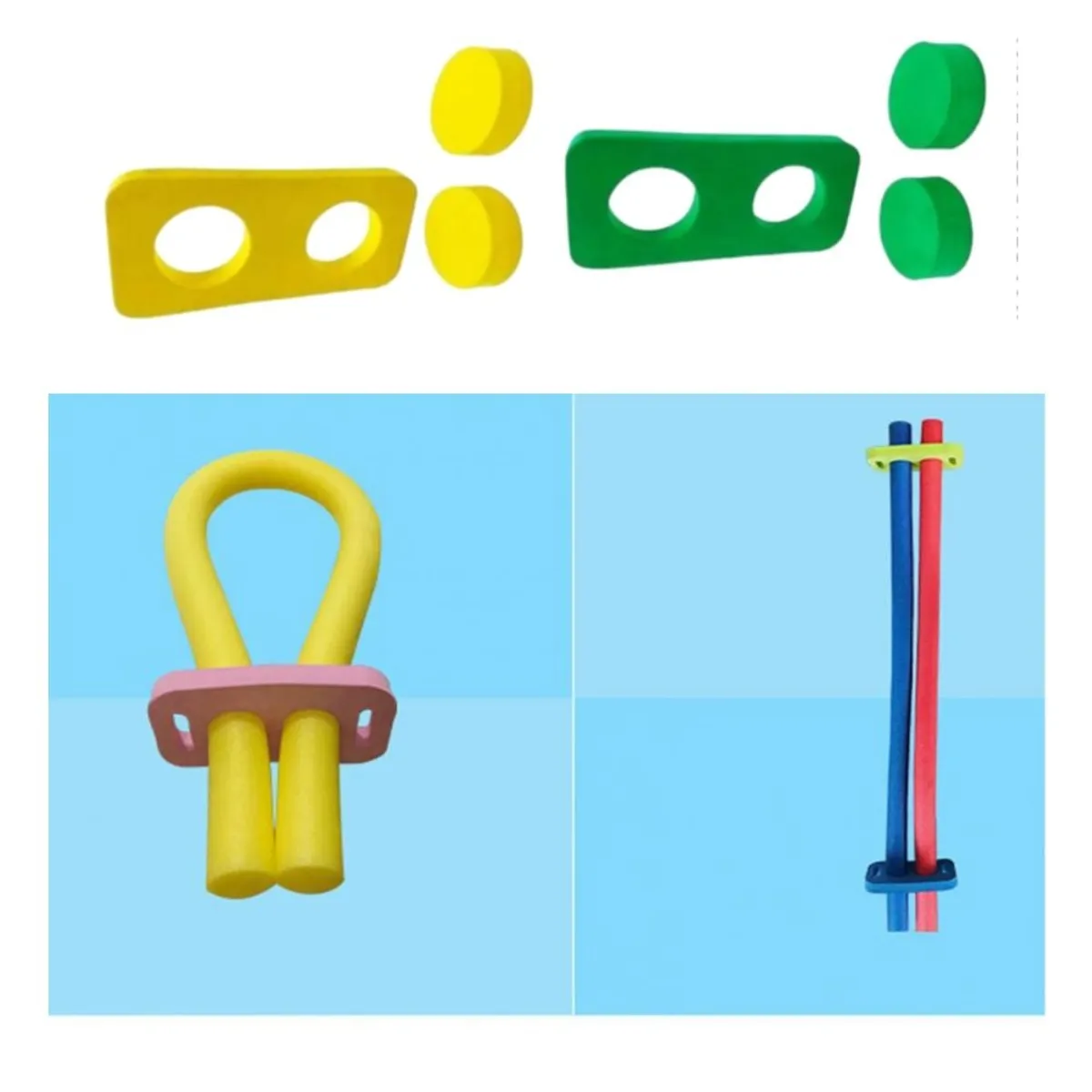 GENERICO - Churro Flotador De Natación Con Seguro