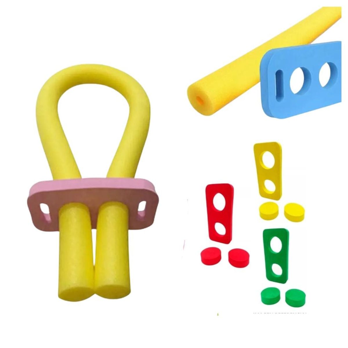 GENERICO - Churro Flotador Para Nadar + Seguro