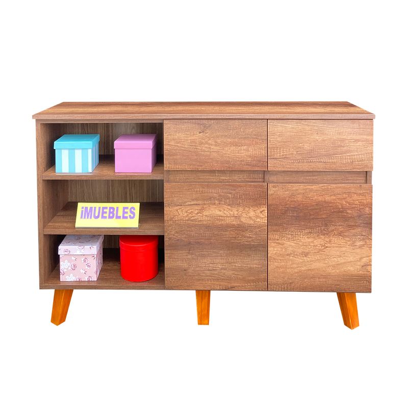 GENERICO - Aparador Vintage Mueble Aparador Melamina