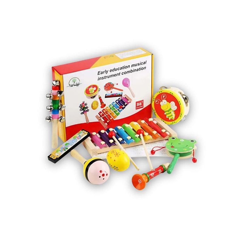 GENERICO - Set De Instrumentos Musicales Para Niños