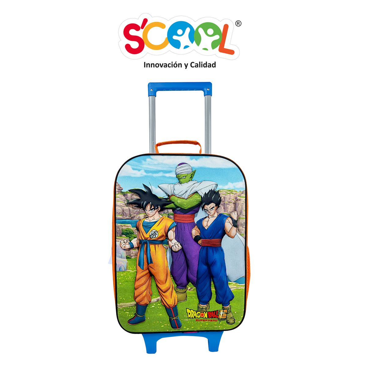 SCOOL - Scool - Set maleta oficio lonchera y cartuchera Dragon Ball