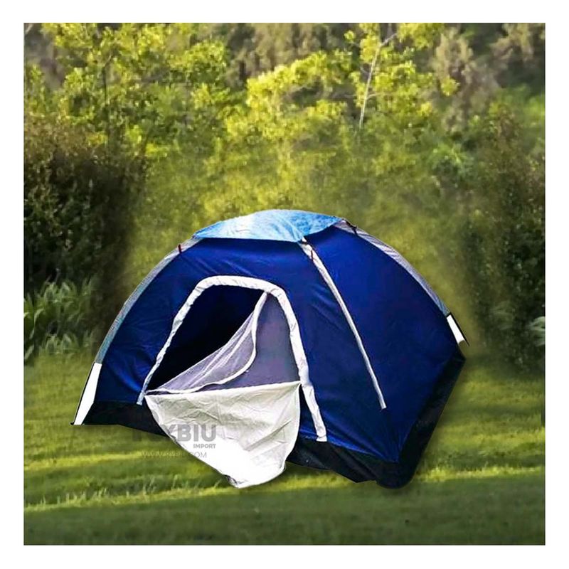 RYBIU IMPORT - Carpa para Acampar Ideal para 4 Personas Y+Papel de Regalo