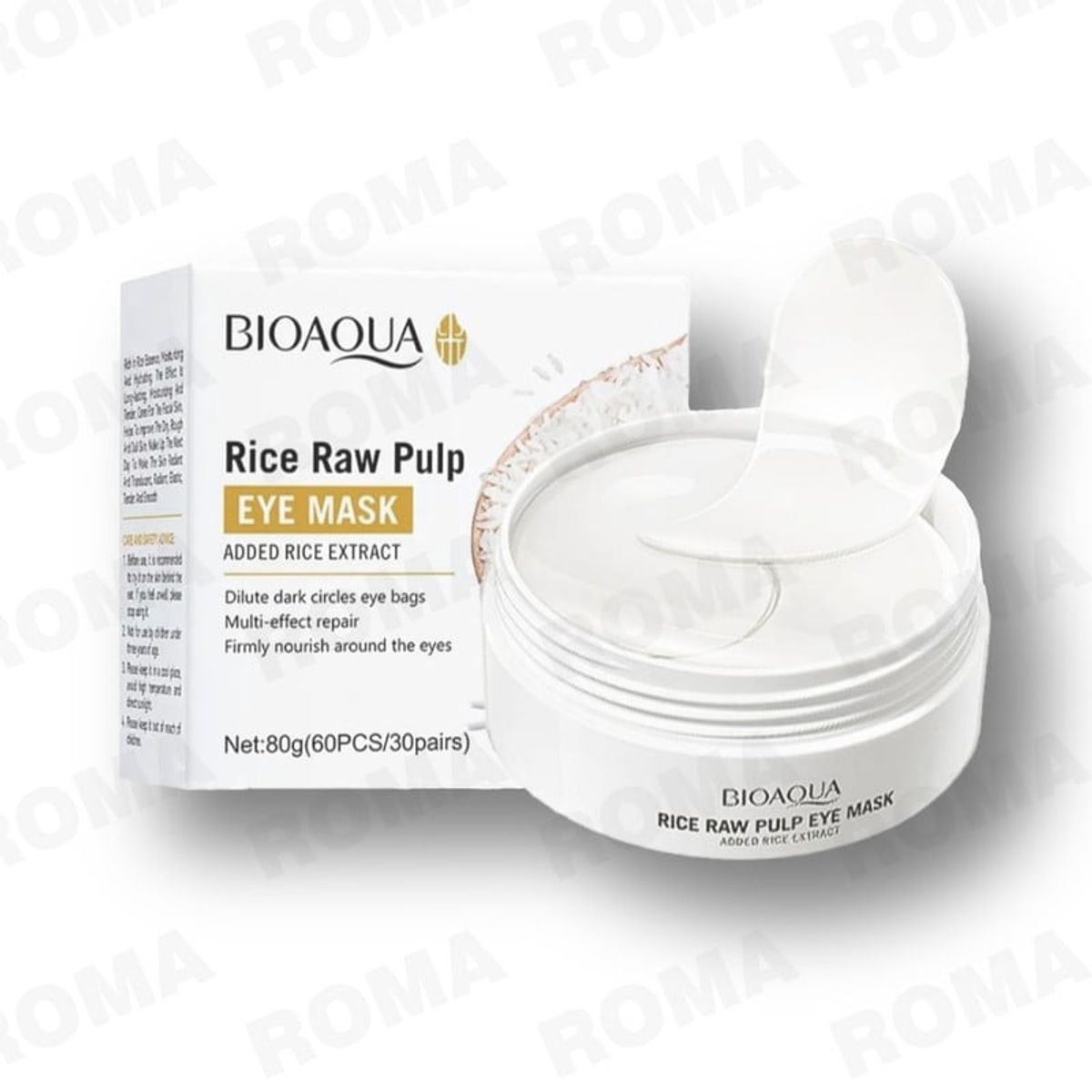 BIOAQUA - MASCARILLA PARA OJOS 60PCS BIOAQUA
