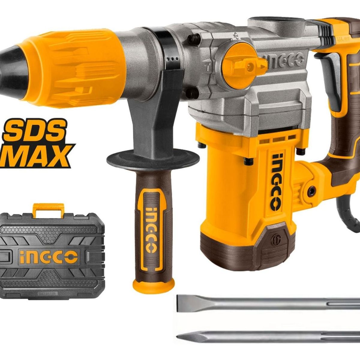 INGCO - Rotomartillo demoledor sds-max 1600w 10 Joules ingco