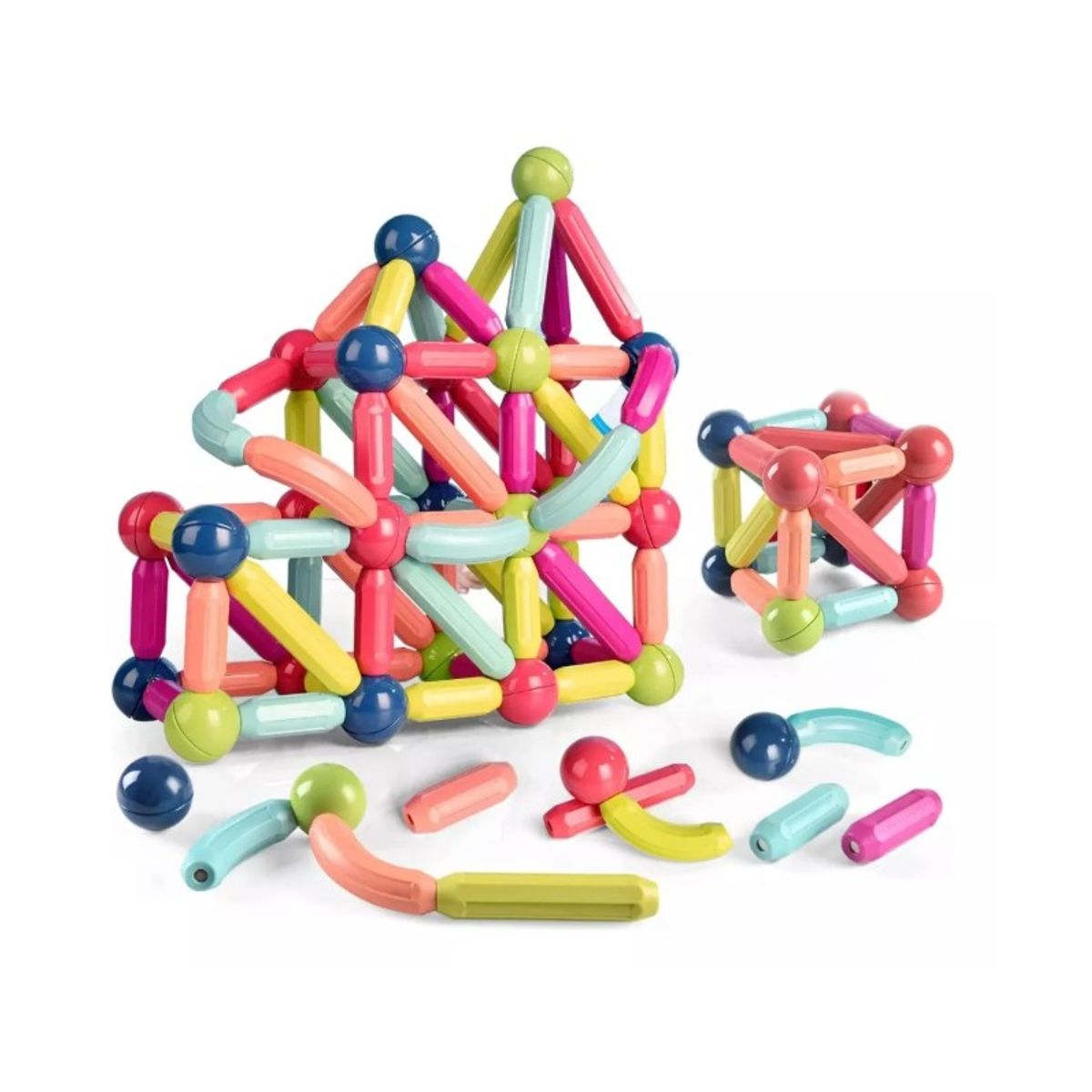 GENERICO - ROMPECABEZAS SET DE BLOQUES IMANTADOS 84PCS