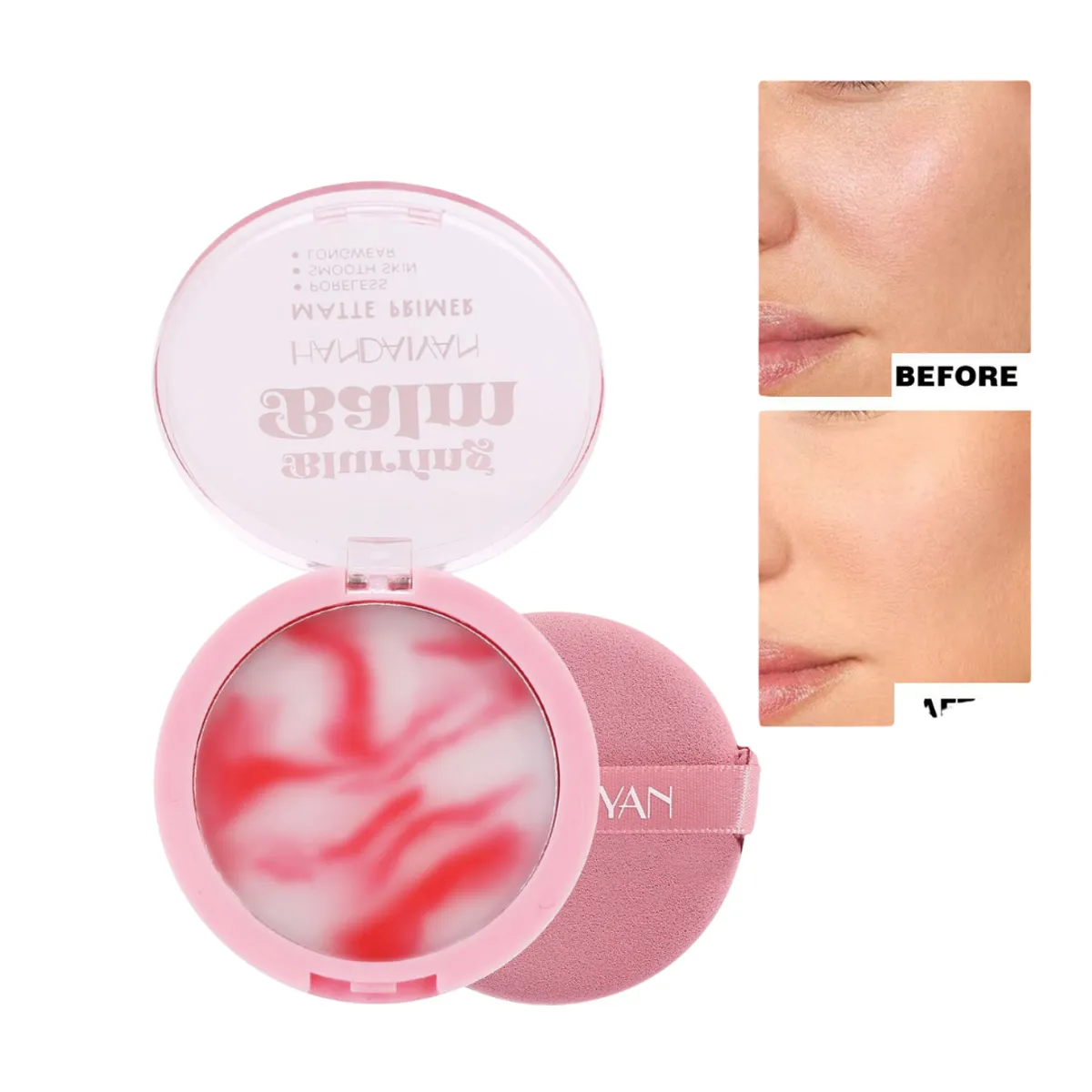 GENERICO - HANDAIYAN - Polvo Fijador compacto en crema - Mate