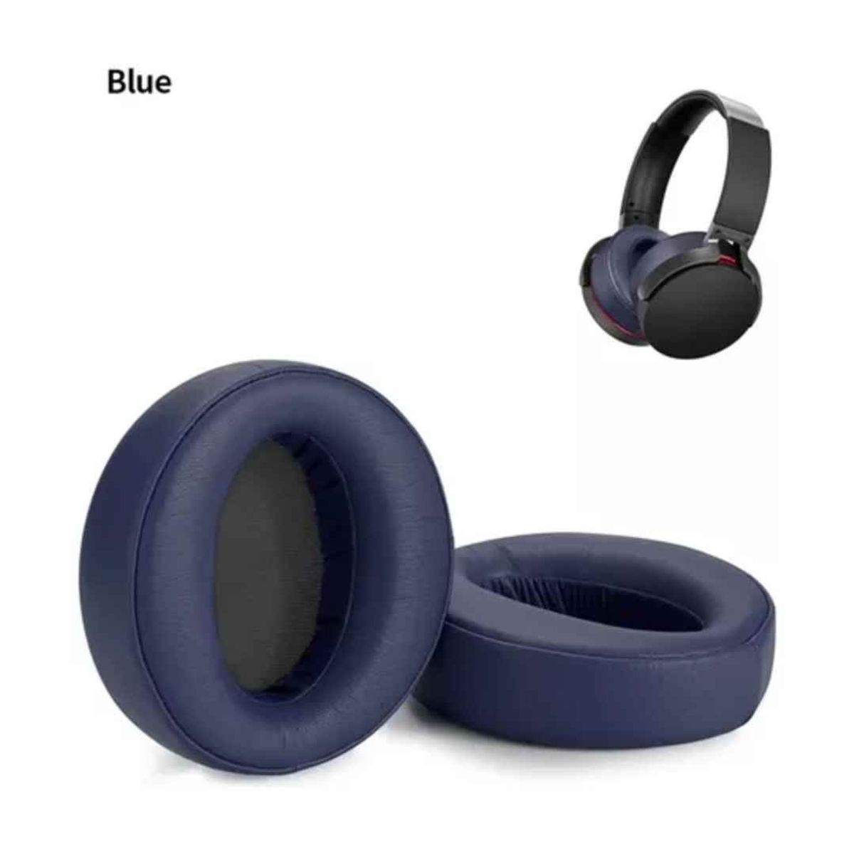 GENERICO - Almohadillas para Audifonos Sony Mdr Xb950 Mdr Xb950b1 azul