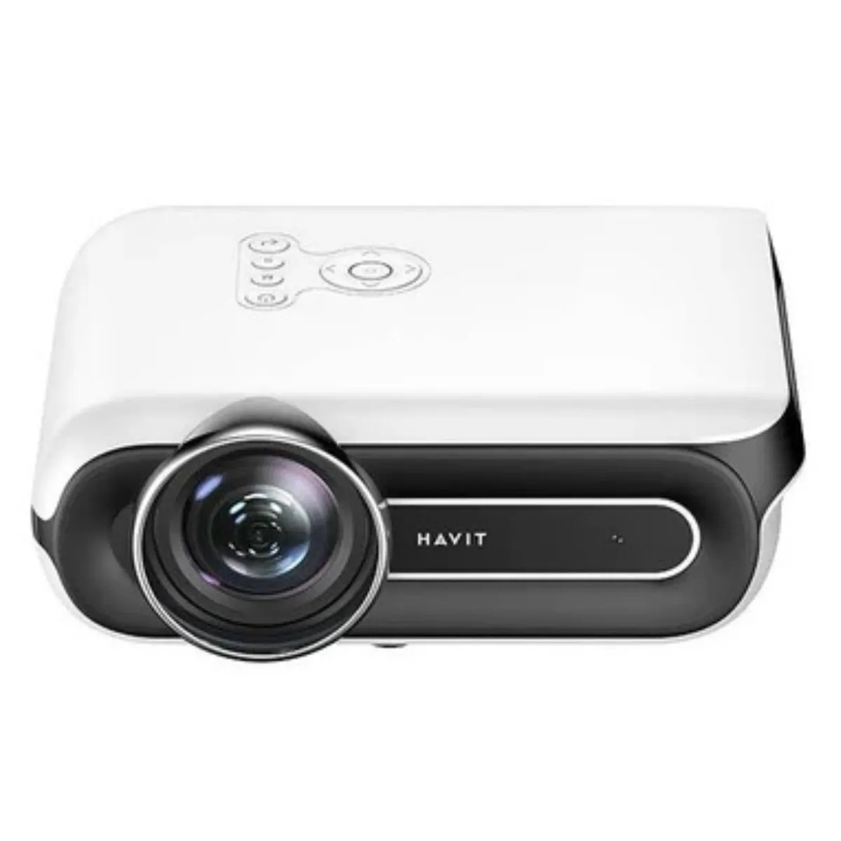 HAVIT - Proyector Multimedia Havit PJ209A Pro 450ansi Lumens Android-Tv Blanco