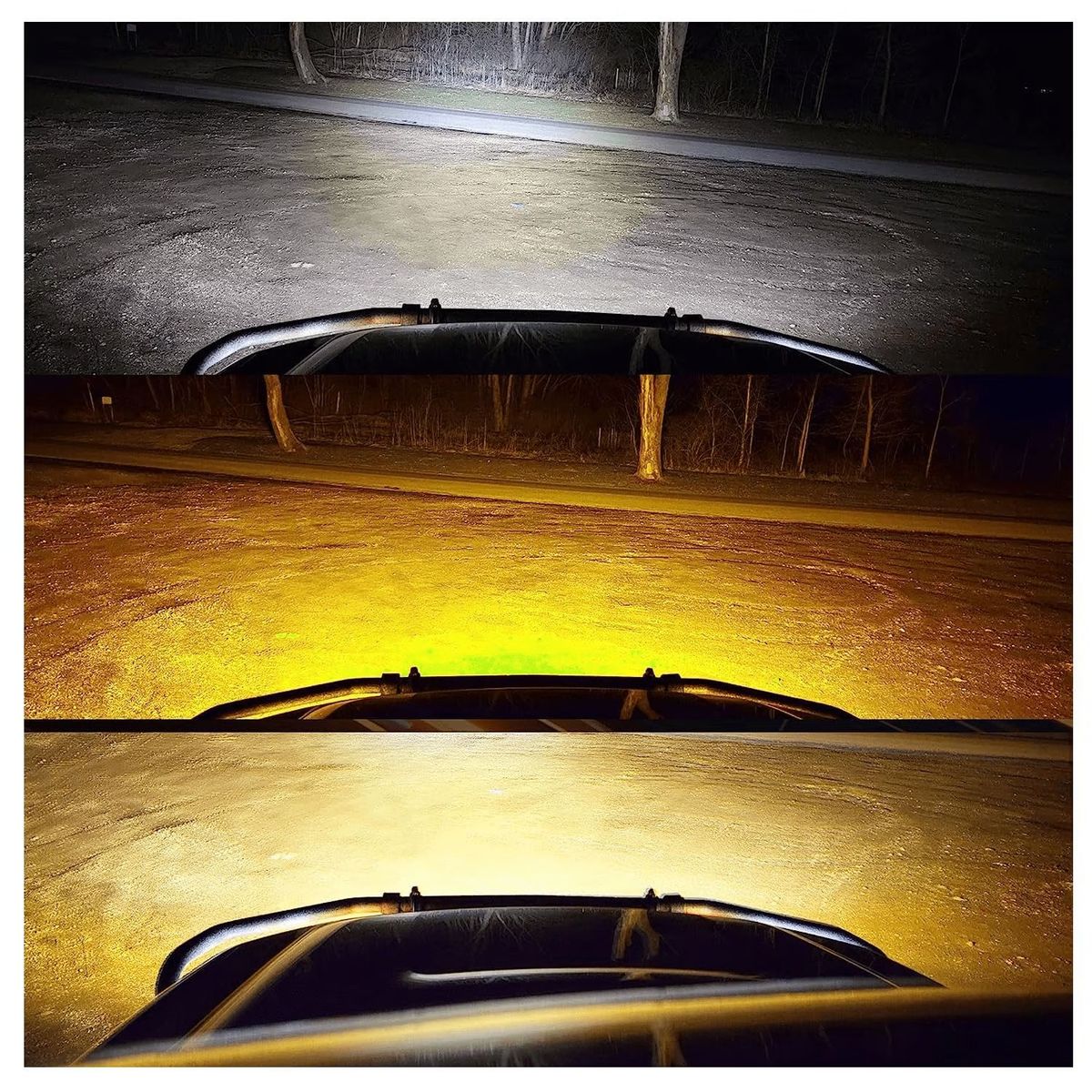 GENERICO - Neblinero Led 432W 80CM Dual 9D