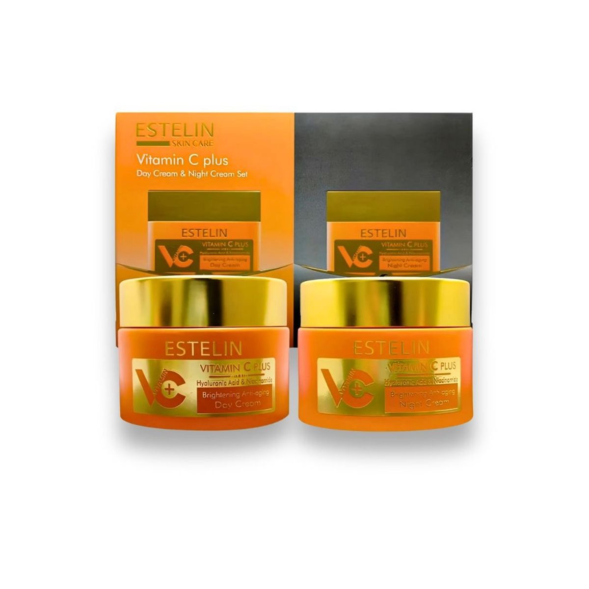 GENERICO - Vitamina C Plus Crema de Día y Crema de Noche - Estelin