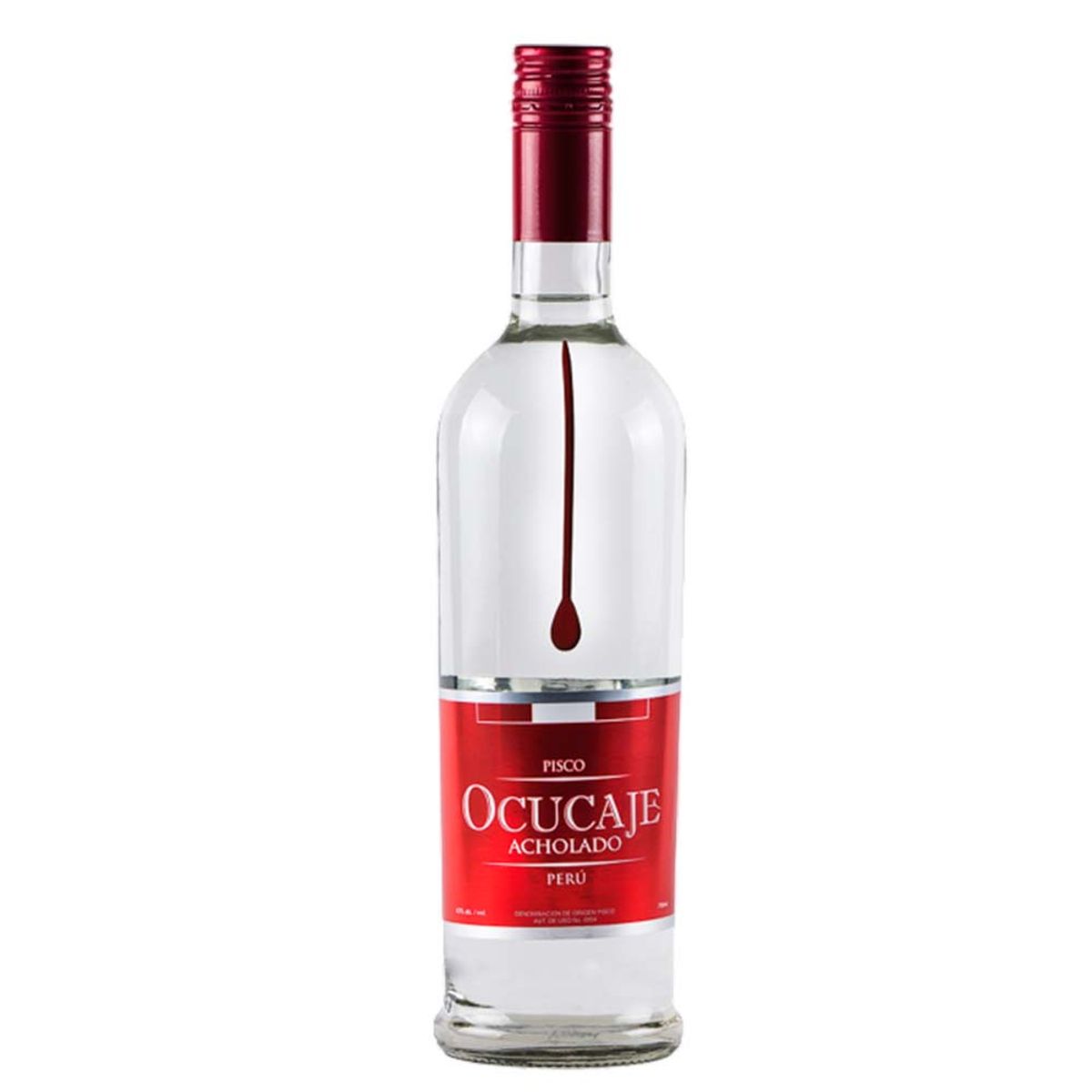 OCUCAJE - Pack x6 Pisco Gota Ocucaje Acholado 700 ml
