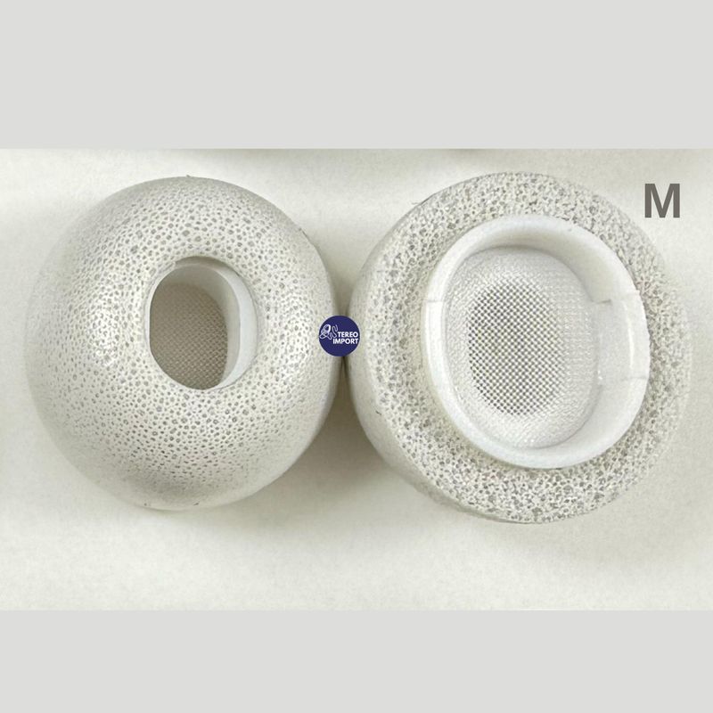 GENERICO - Almohadillas de espuma compatible con AirPods Pro 1 - 2 (Talla M) gris