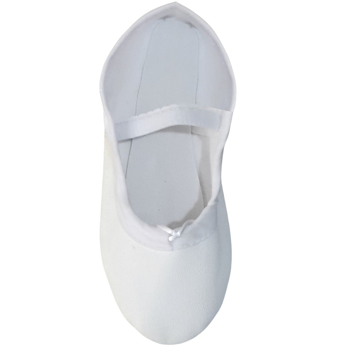 NACIONAL - Zapatillas De Ballet Media Punta Cuerina - Blanco